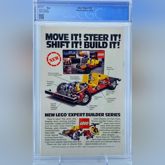 Star Wars (1978) #18 CGC 9.0 Graded Comic White Pages High Grade! - Picture 4 of 4